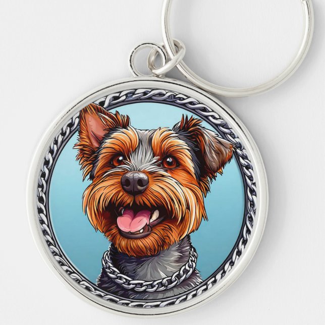 Cute Dog Keychain (Front)