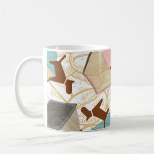 Cute Dog Lover Book Lover Coffee Mug