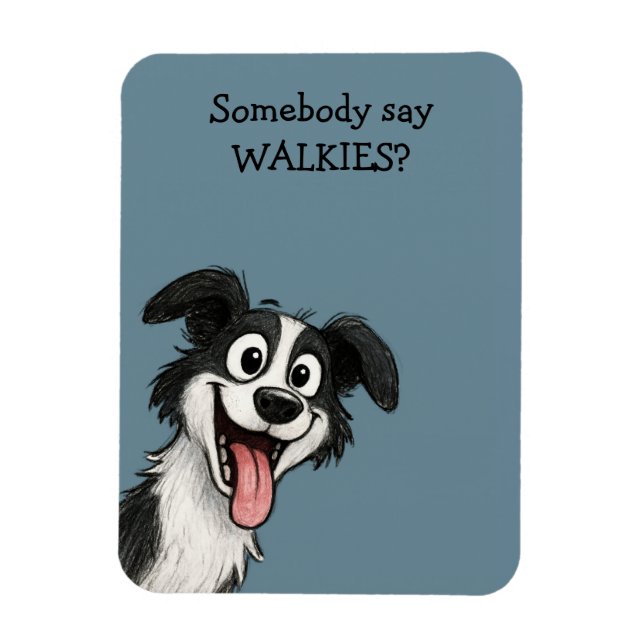 Cute Dog  Magnet (Vertical)