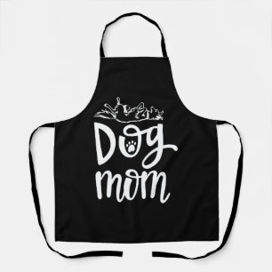 Cute dog mom best dog apron