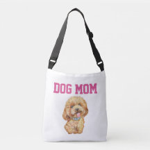Cute Dog Mom Crossbody Bag