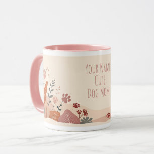 Cute Dog Mom Mug – Pet Lover Gift