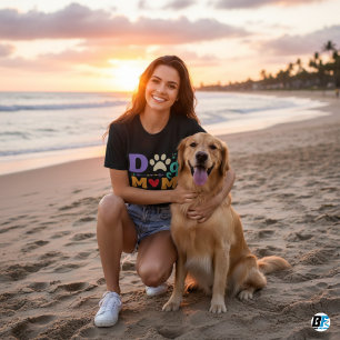 Cute Dog Mom Quote T-Shirt