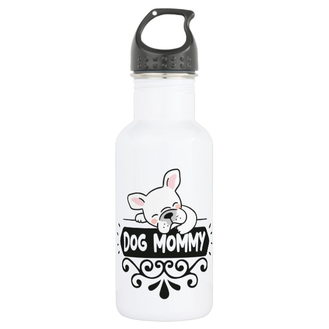 Cute Dog mommy pet animal lovers 532 Ml Water Bottle (Front)