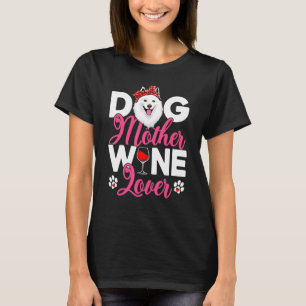 Cute Dog Mother American Eskimo Dog Mother's Day 1 T-Shirt