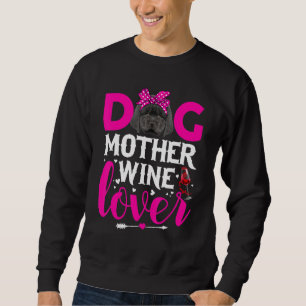 Cute Dog Mother Newfoundland Dog Mother's Day Sweatshirt
