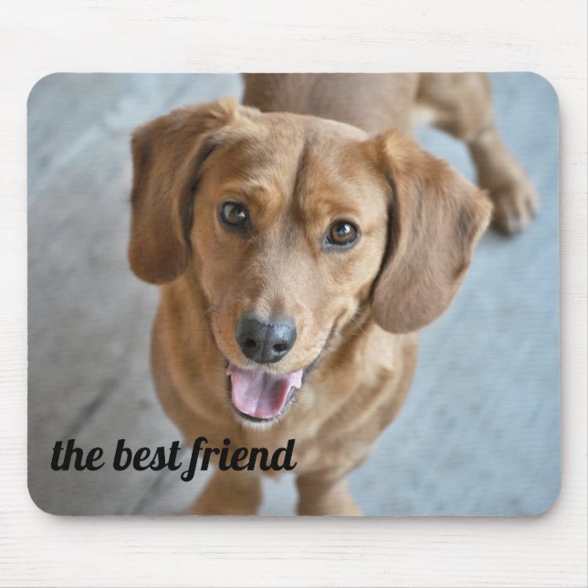 Cute Dog Mouse Pad (Front)