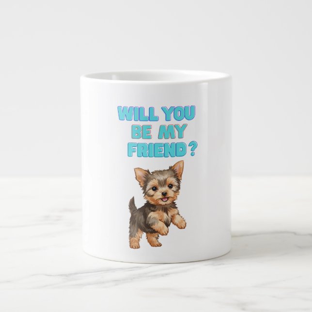 Cute Dog Mug (Devant)