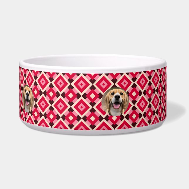 Cute Dog Mum Custom Name Monogrammed Cat (Right)