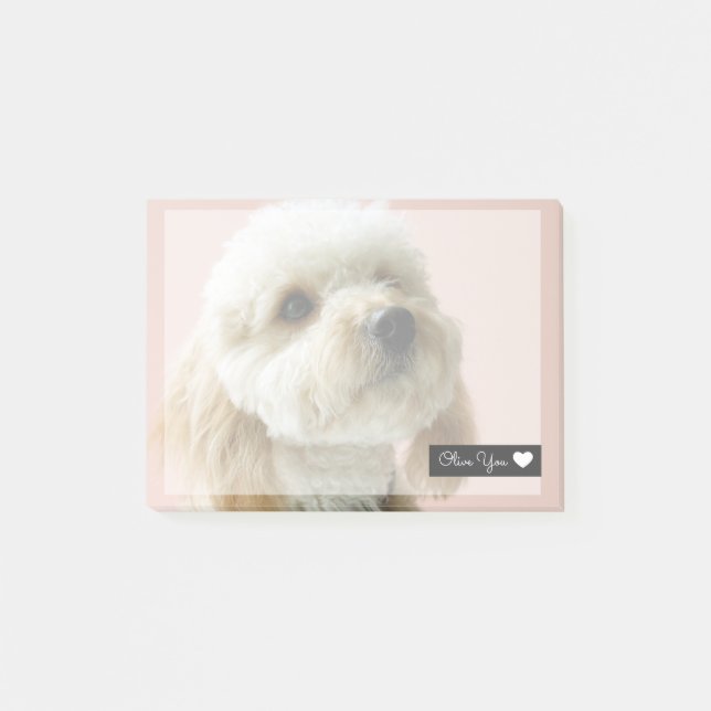 Cute Dog Overlay Notes (Front)
