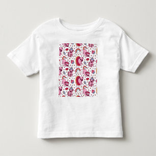 Cute dog pattern for dog lovers toddler t-shirt