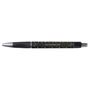 Cute DOG PAW PRINTS and LOVE HEARTS Personalized Pen