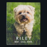 Cute Dog Personalized Pet Photo Custom Jigsaw Puzzle<br><div class="desc">The perfect puzzle for dog lovers!  Just add your dog or pet's photo and name to create a one-of-a-kind puzzle that will be treasured for years to come.  Fun,  easy and unique - makes a great gift for birthdays,  holidays and new pet homecomings.</div>