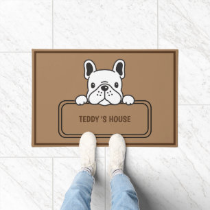 Cute Dog Pet Welcome Home party DIY name Doormat