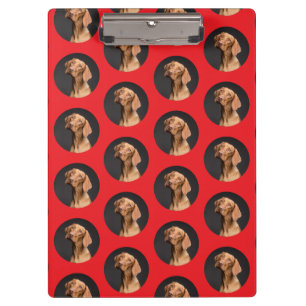 Cute Dog Photo Modern  Clipboard