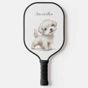 Cute Dog  Pickleball Paddle