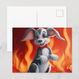 Cute Dog Postcard