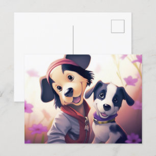 Cute Dog Postcard
