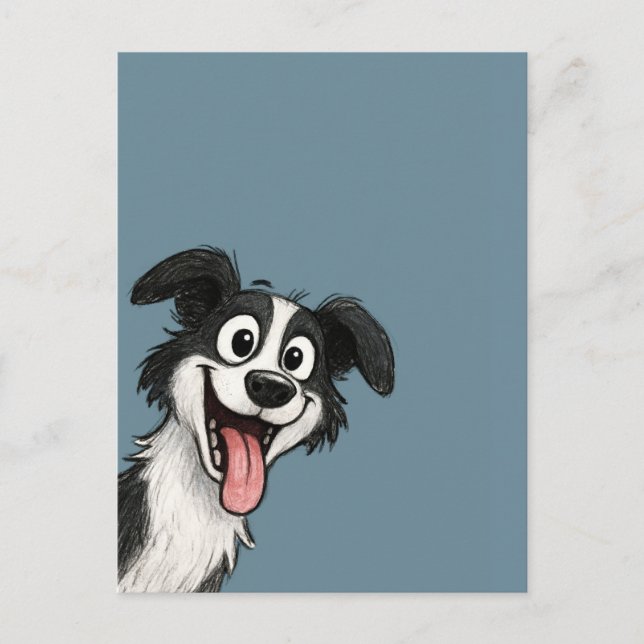 Cute Dog  Postcard (Front)