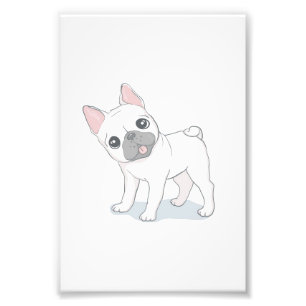 Cute Dog Puppy Gift For Dog Lovers Photo Print