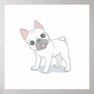 Cute Dog Puppy Gift For Dog Lovers Poster