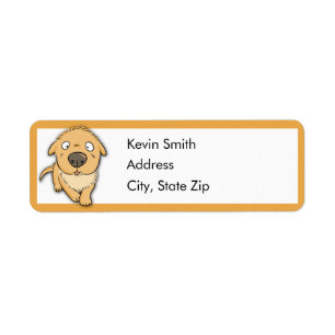 Cute Dog Return Address Labels
