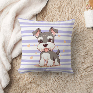Cute Dog Throw Pillow