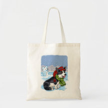 Cute dog Tote Bag