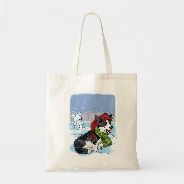 Cute dog Tote Bag (Front)