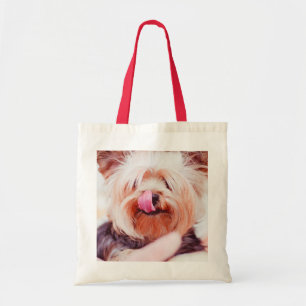 Cute Dog tote bags