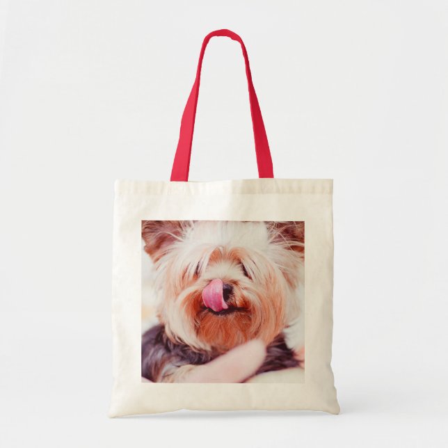 Cute Dog tote bags (Front)