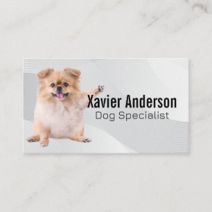 Cute Doggie and Animal Services  Business Card