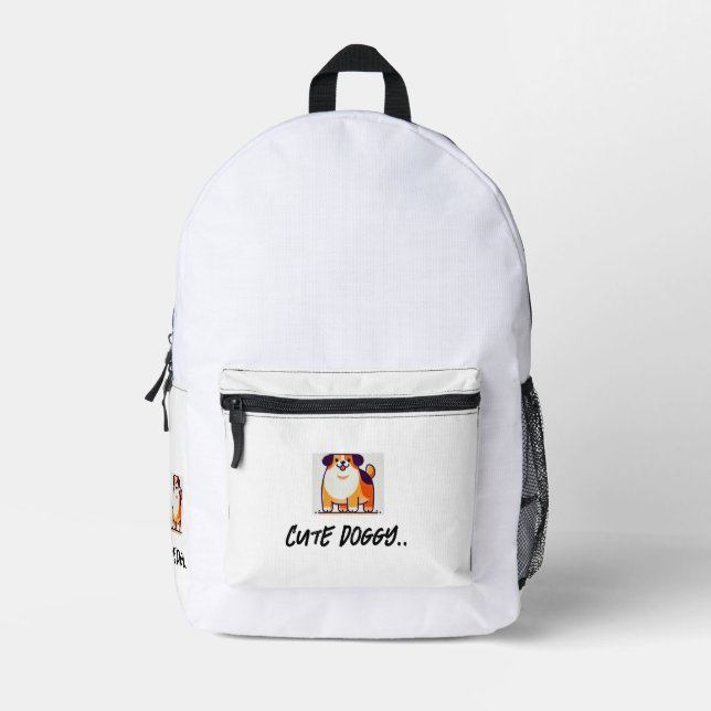 Cute Doggy Backpack (Front)