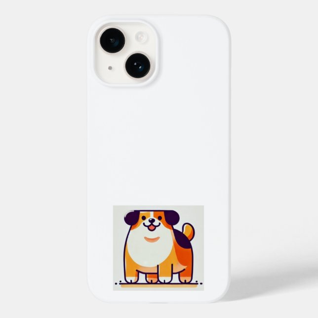 Cute Doggy iPhone case (Back)