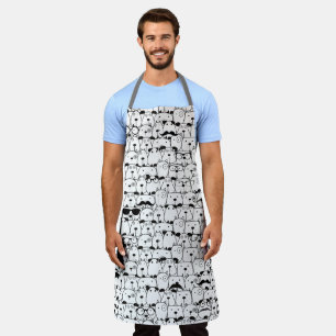 Cute Dogs all over print Apron
