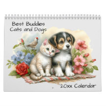 Cute Dogs and Cats Best Buddies