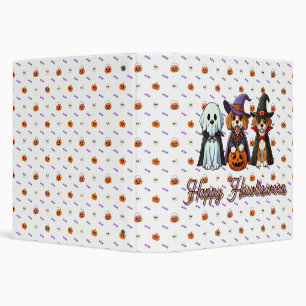 Cute Dogs as ghost, witch, & vampire Binder