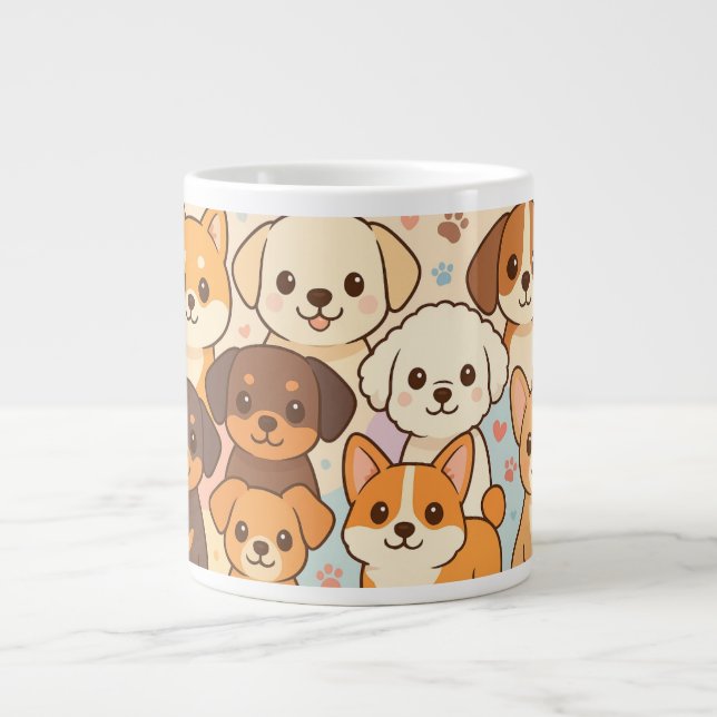 Cute dogs mug (Front)