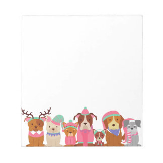 Cute dogs notepad