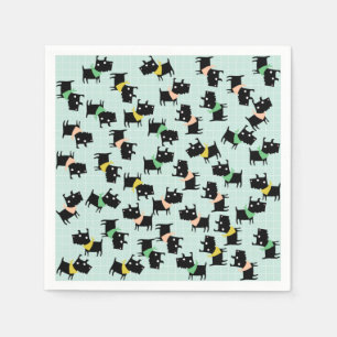 Cute Dogs Paper Napkins