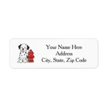 Cute Dogs Personalized Return Address Labels