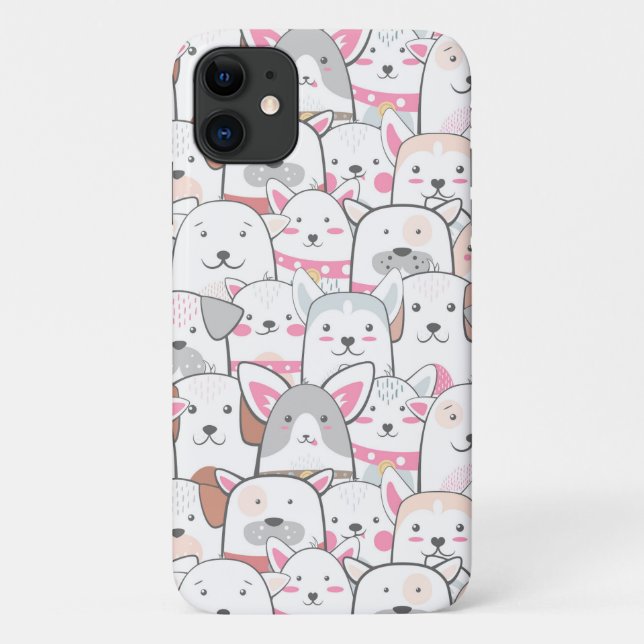 Cute Dogs Phone case (Back)