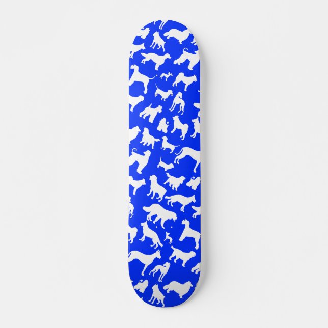 cute dogs skateboard (Front)