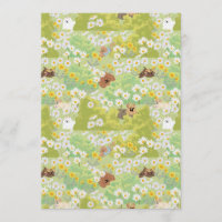 Cute Dogs With Daisy Flowers Seamless Pattern