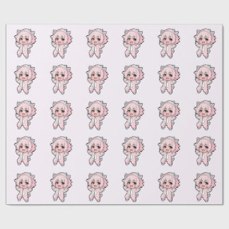 Cute Doll “In the Making” Design – Future Dream Gi Wrapping Paper