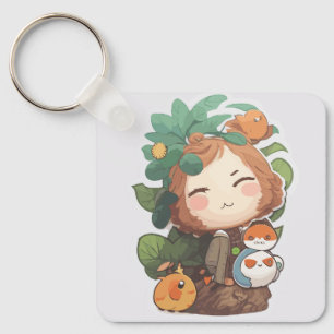 CUTE DOLL KEYCHAIN