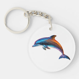 Cute Dolphin Keychain
