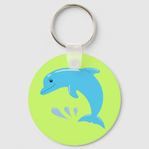 Cute Dolphin Keychain