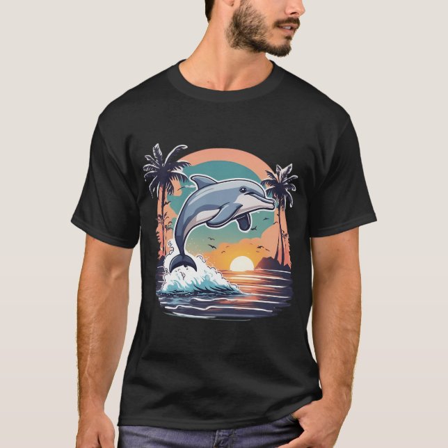 Cute dolphin T-Shirt (Front)