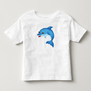 Cute dolphin toddler t-shirt